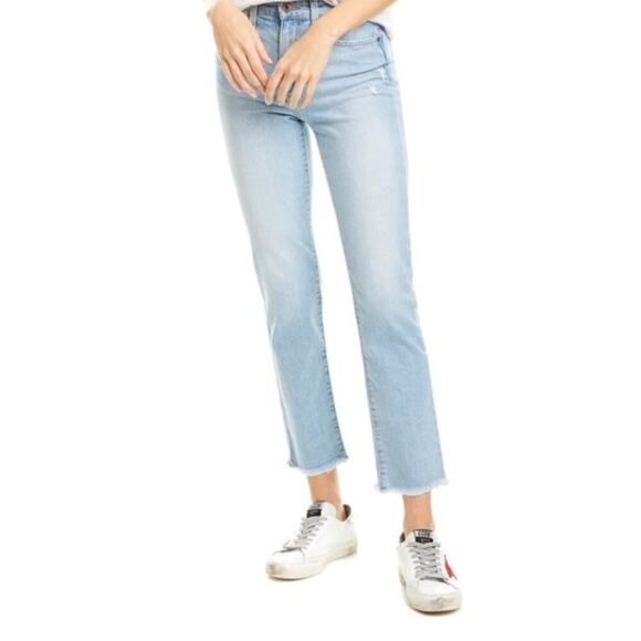 Joe's Jeans Smith High Rise Straight Ankle Jeans in Milan Wash - Picture 1 of 10